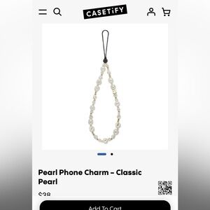 CASETiFY Pearl Phone Charm - Thumbnail 5